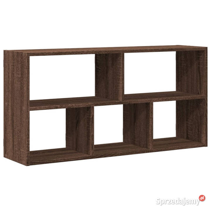 Półka ścienna brązowy dąb 100x25x50 WM853278 Warszawa