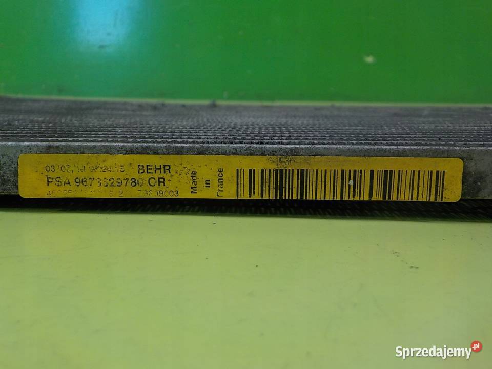 CITROEN C4 GRAND PICASSO II 14r 5D chlodnica osobowe