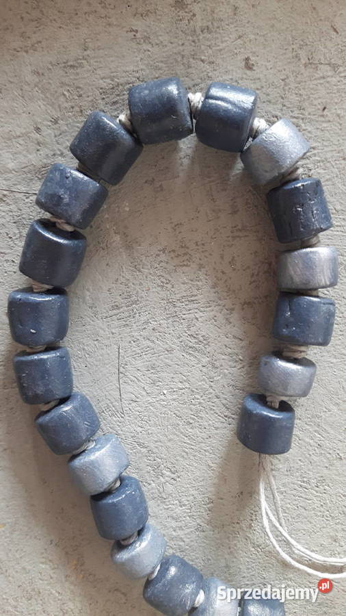 Naszyjnik ceramiczny ręcznie wykonany mazowieckie Otwock