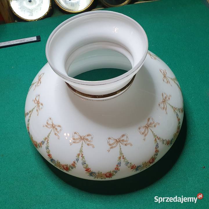 Duży klosz Alladynśred montok 24 do lampy Antyki dolnośląskie Wrocław