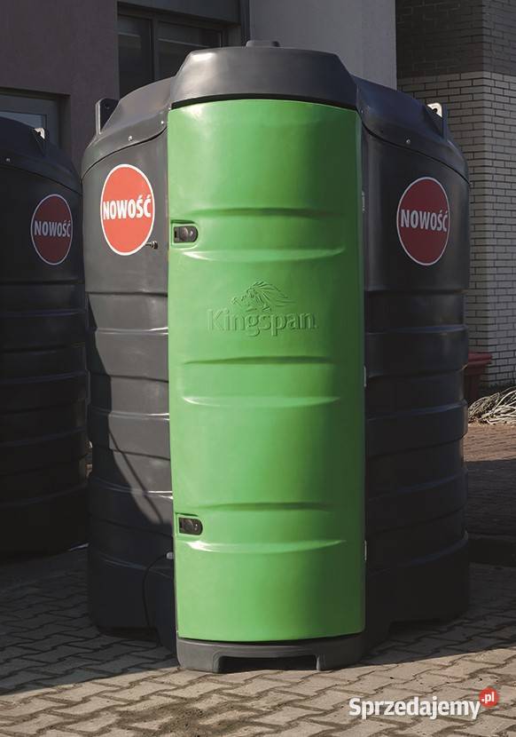 Zbiornik na paliwo ON 1500l Pompa 79lmin licznik Rolnictwo Zielona Góra