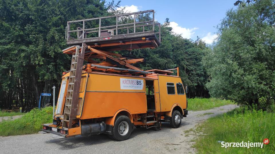 Mercedes dwudrogowy podnośnik kolejowy diesel Specjalne Bolęcin sprzedam