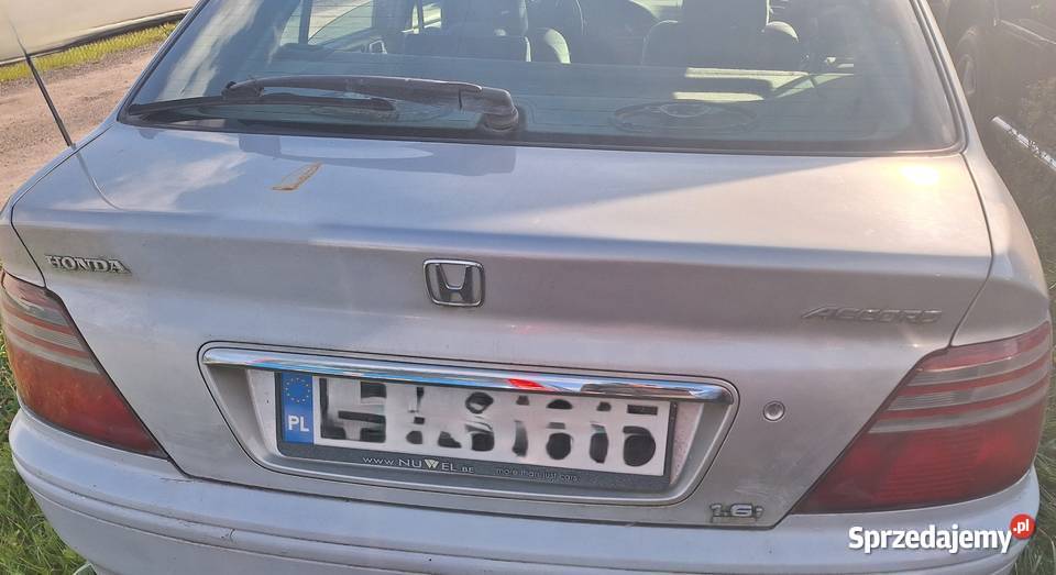 Klapa Tylnia Bagażnika Honda Accord lubelskie Wisznice
