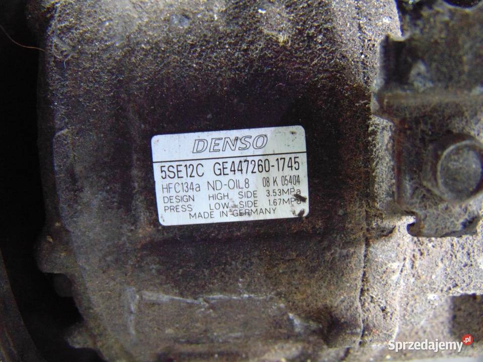 SPRĘŻARKA KLIMATYZACJI AVENSIS T25 GE4472601745