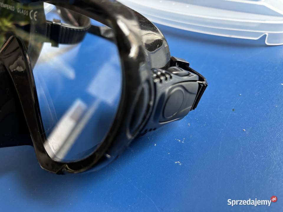 Maska nurkowa Ultima frameless czarny silikon Bytom sprzedam