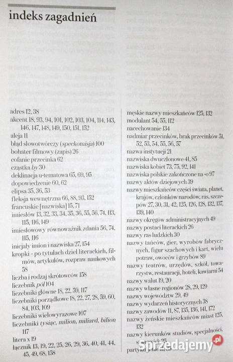 Ortografia i nie Teresa Kruszona Chełm sprzedam