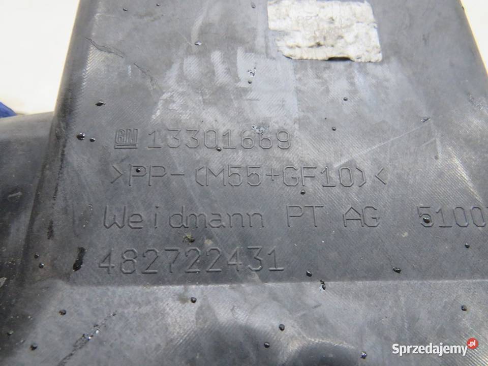 PODSZYBIE DOLNE WLOT POWIETRZA ZAFIRA C 13301669