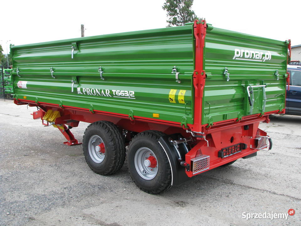 NOWA Przyczepa TANDEM paletowa T6632 PRONAR 7ton Opoczno