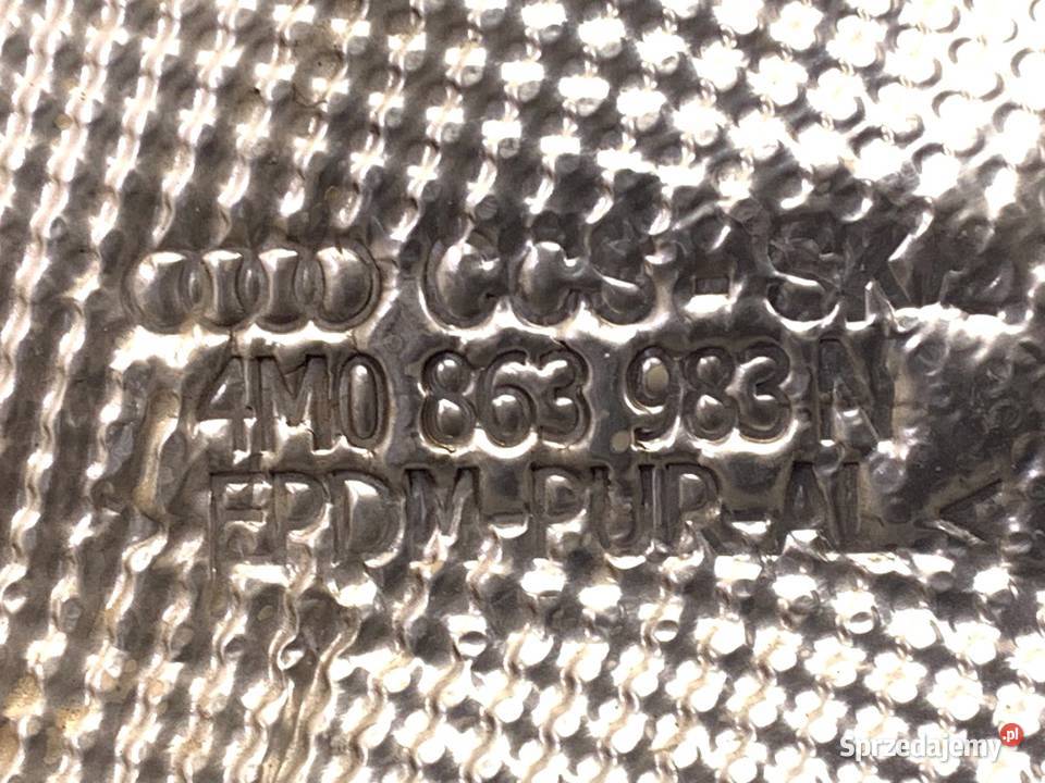 OSŁONA TERMICZNA AUDI Q8 4M0863983N podkarpackie sprzedam