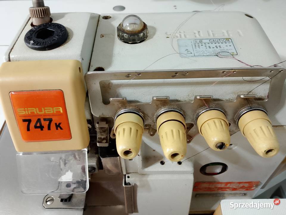 OVERLOCK SIRUBA 747 K ze stołem sprawny bez łódzkie