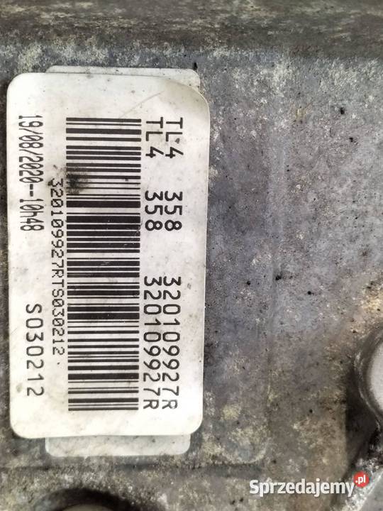 SKRZYNIA BIEGÓW TL4358 15 D Dacia Lodgy I 2012