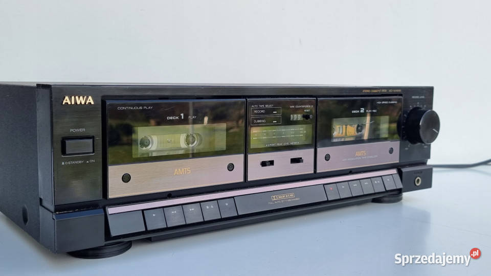 Magnetofon catette deck Aiwa ADWX515 AD WX 515 Magnetofony Audio wielkopolskie Międzychód