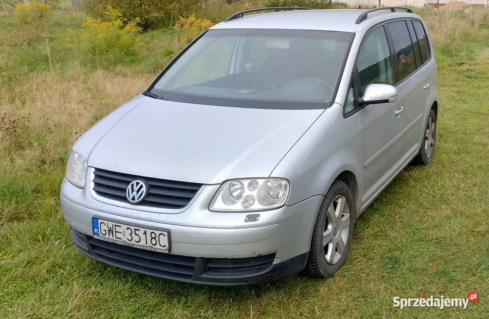 Volkswagen Touran VW TOURAN 20 TDI 140 tanio do Zarejestrowany w Polsce Luzino sprzedam