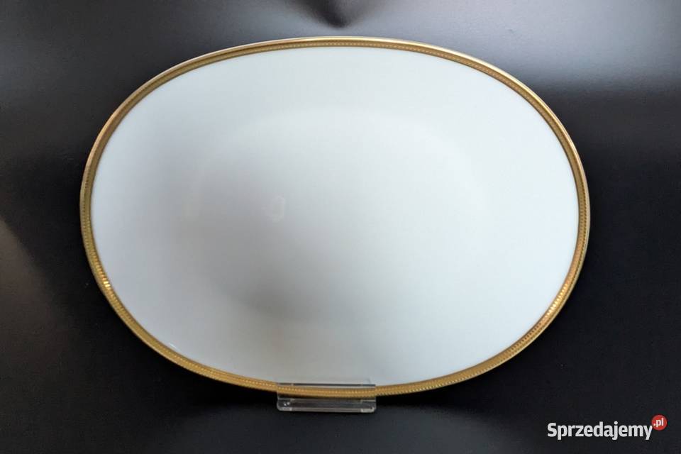 Ekskluzywny owalny półmisek Bavaria Heinrich Legnica