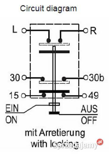 Przełącznik przyciskowy wentylatora okrągły Rolnictwo Kamionna