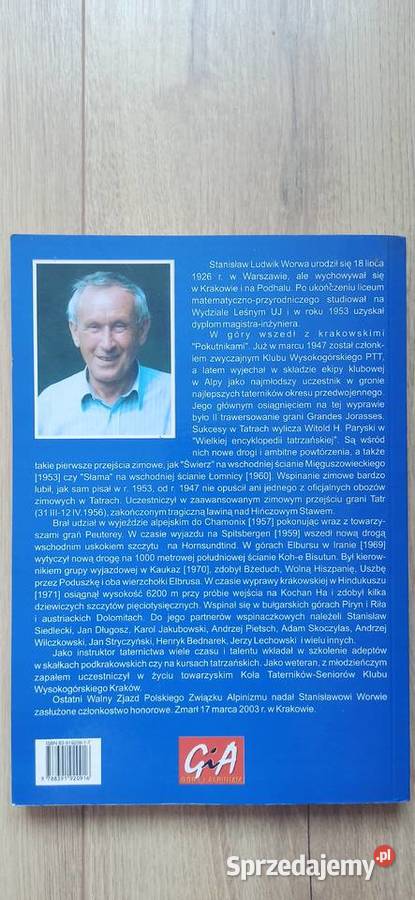 Bliżej nieba Stanisław Wrona zbiór wspomnień sport Kraków