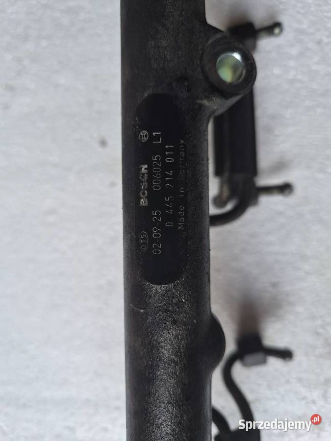 Listwa wtryskowa 0445214011 land rover 20 td4 osobowe lubelskie Charlejów sprzedam