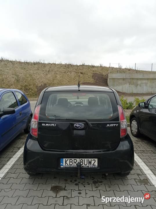 Subaru Justy 10 2008 G3X Justy małopolskie Tarnów