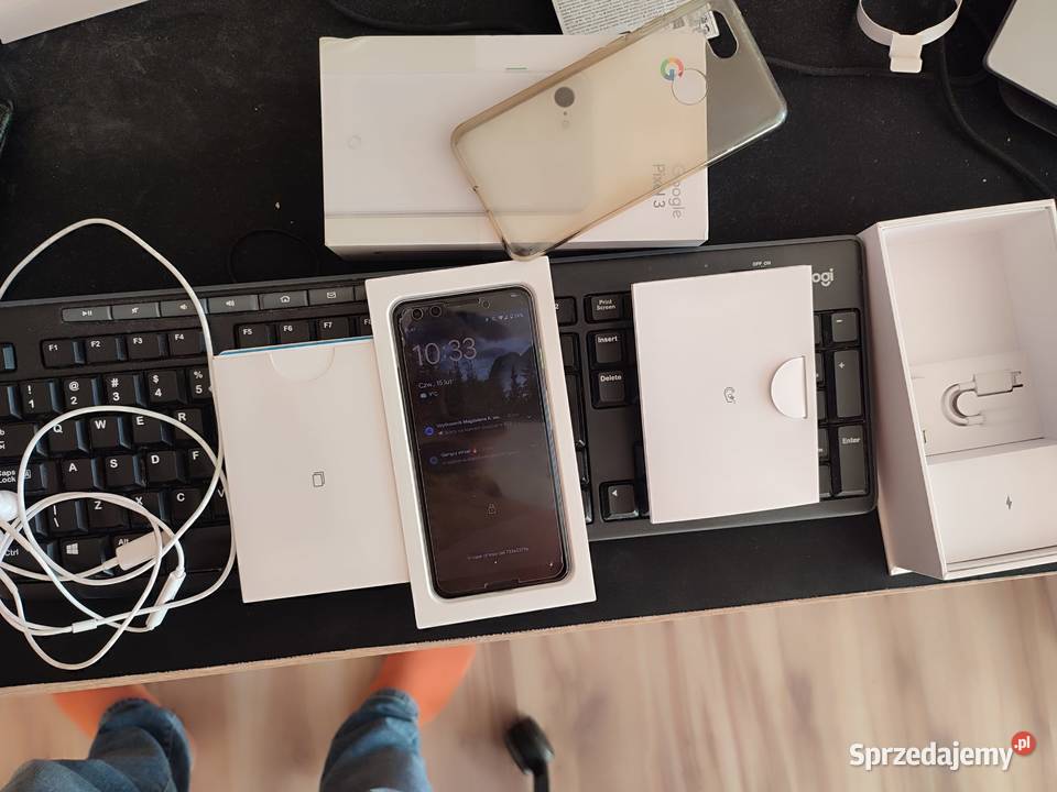 Google Pixel 3 464 Nowa Bateria Doskonały Stan Pozostałe Gliwice