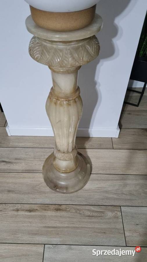 Kolumna Lampa Z Alabastru