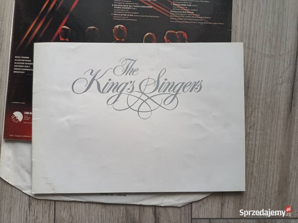 Winyl zespołu The Kings Singers Lolli Pops wielkopolskie Wronki