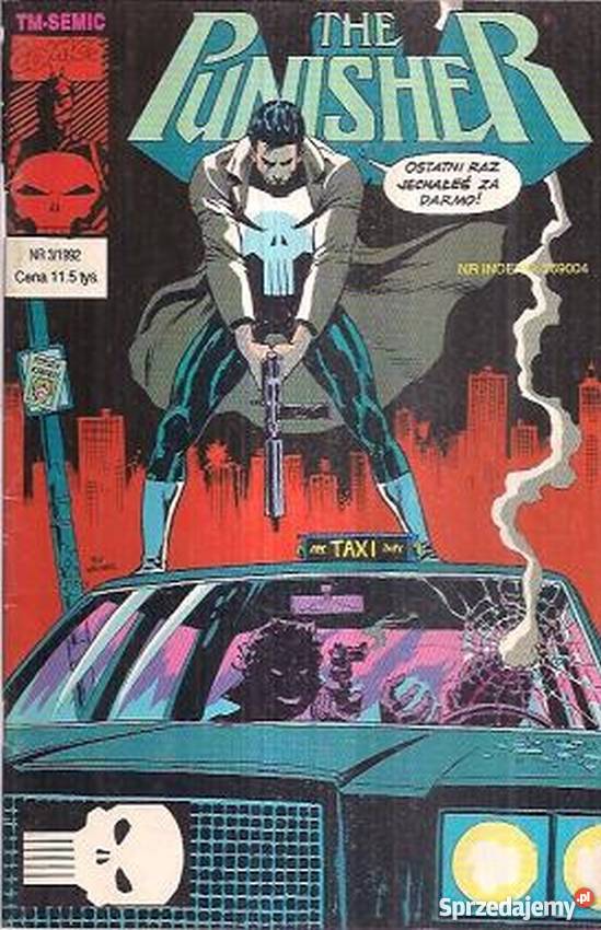 THE PUNISHER OSTATNI KURS Rok wydania 1992 Piła