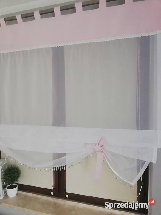 Firany panele roletki Wystrój okien Nowa Wieś