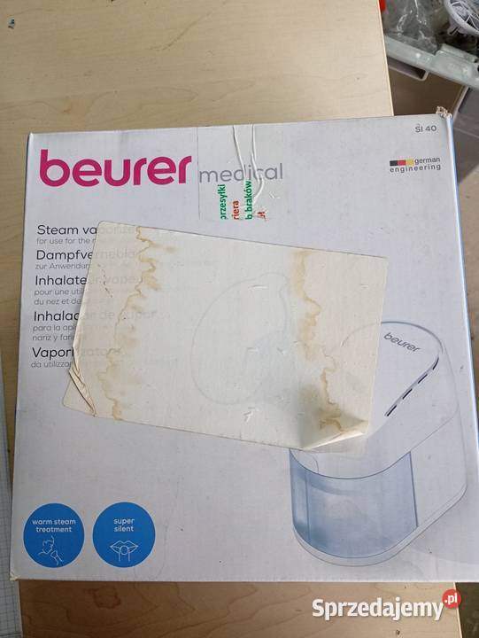 Inhalator parowy Beurer SI 40 Przysucha sprzedam