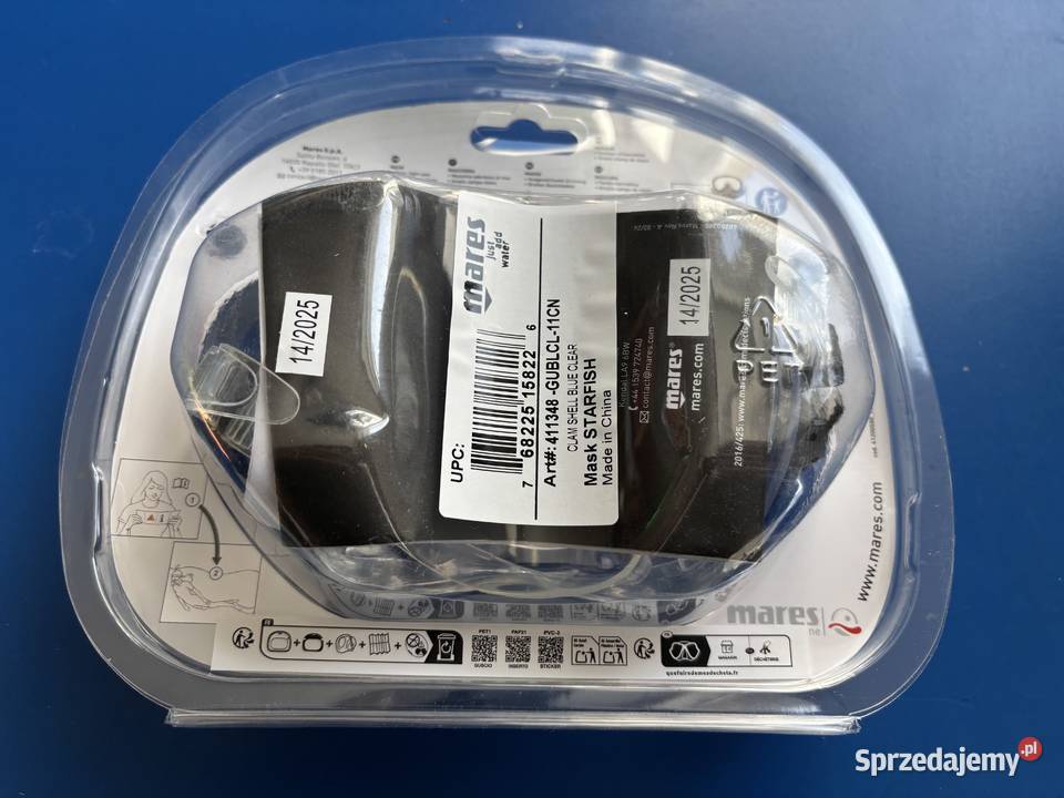 Maska do nurkowania Mares Aquazone Starfish Nurkowanie Sport i Wypoczynek Bytom