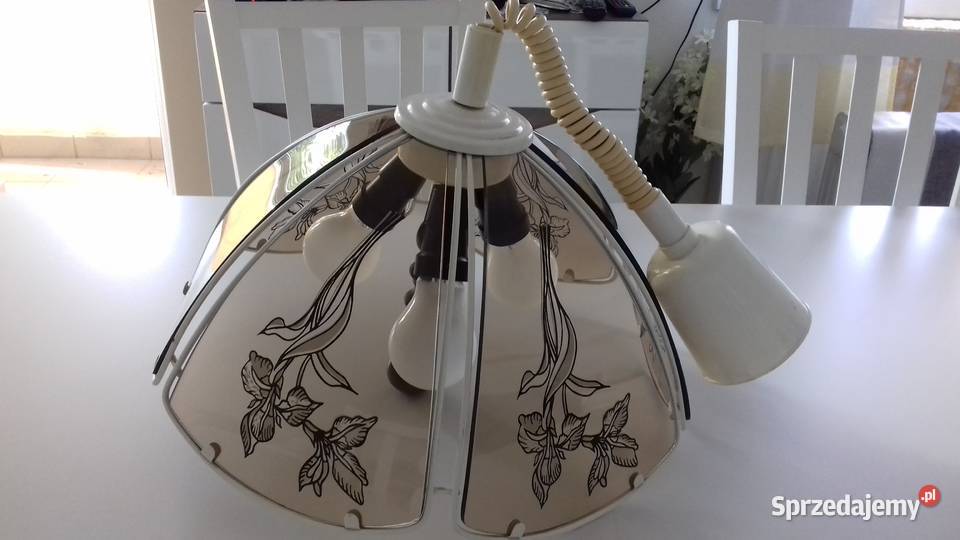 Lampa wisząca sufitowa ściągana do sprzedania Kraków