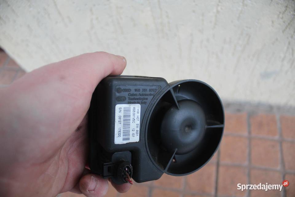 SYRENA ALARMU VW PASSAT B6 1K0951605D wielkopolskie