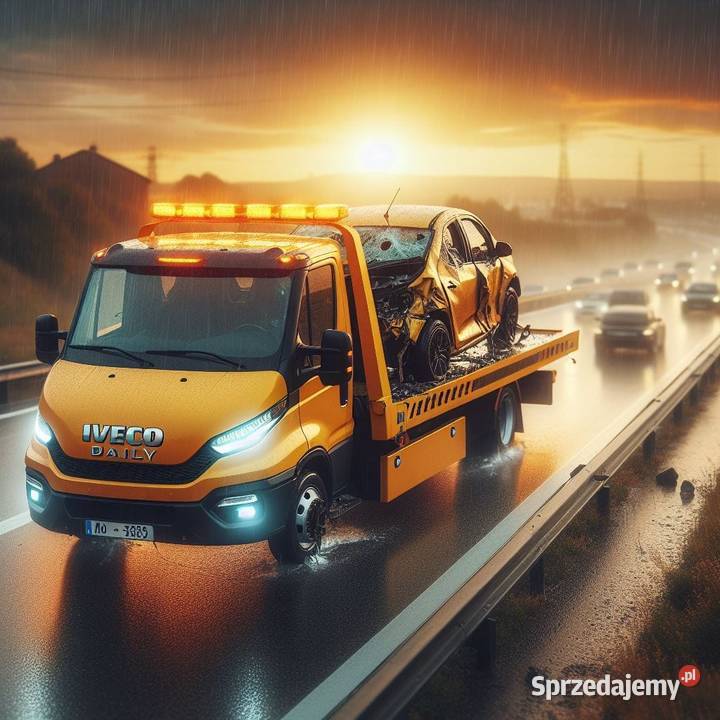 Pomoc drogowa s8 Wrocław Łódź laweta transport Złoczew