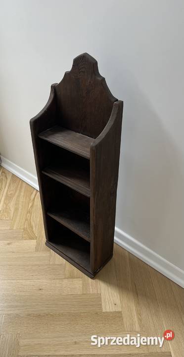 Półka drewniana Drewno ciemne Szafka Warszawa