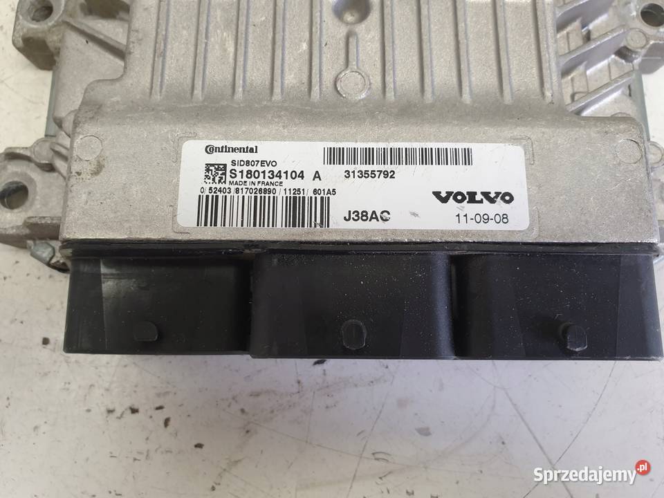 Volvo V60 16 D STEROWNIK SILNIKA komputer