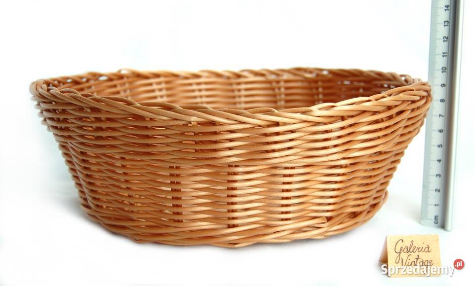 Koszyk pleciony kosz syntetyczna wiklina 26 x lubelskie Lublin