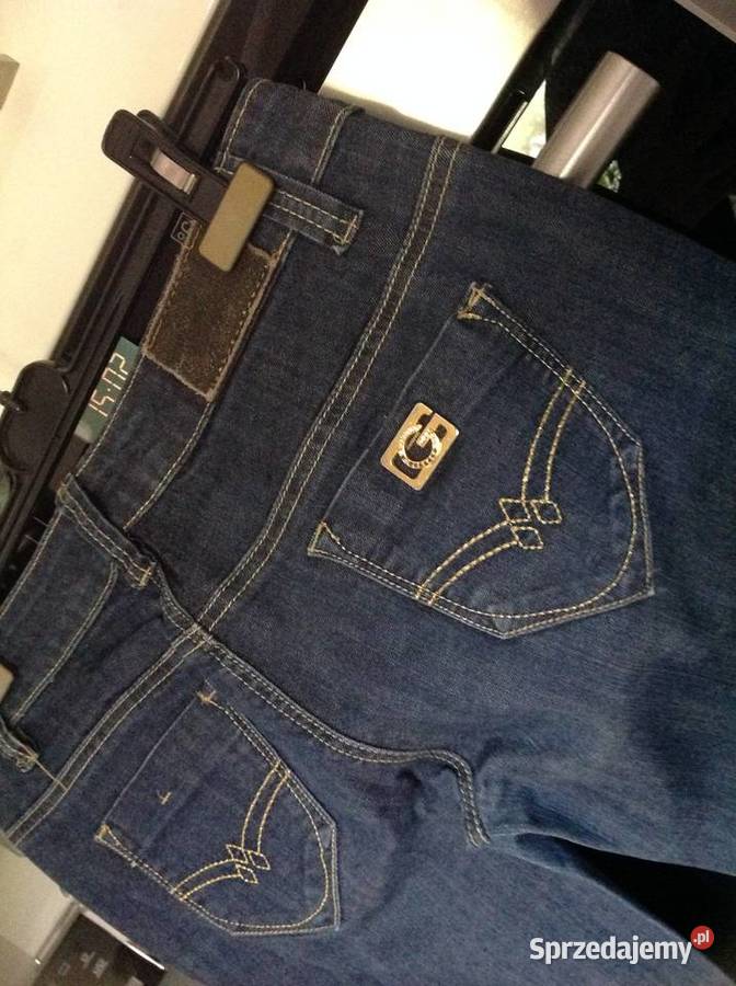 Spodnie Jeans Damskie SM M rurki Nowa Sól