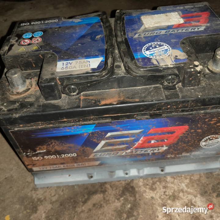 Akumulator 60ah 75ah Rok produkcji 2025 Lubochnia sprzedam