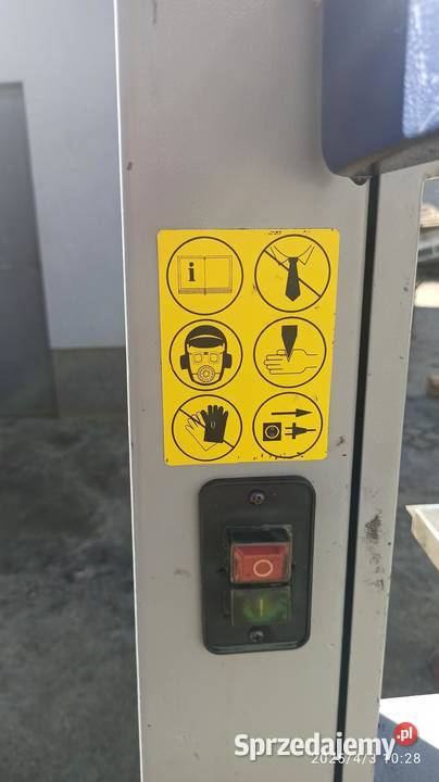 piła tasmowa do drewna Maktek BS 480 lubuskie Kłodawa