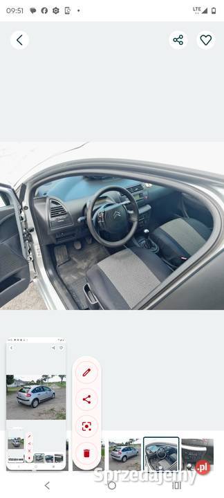 Sprzedam Citroen C4 klima benzyna C4 Kołaczkowo