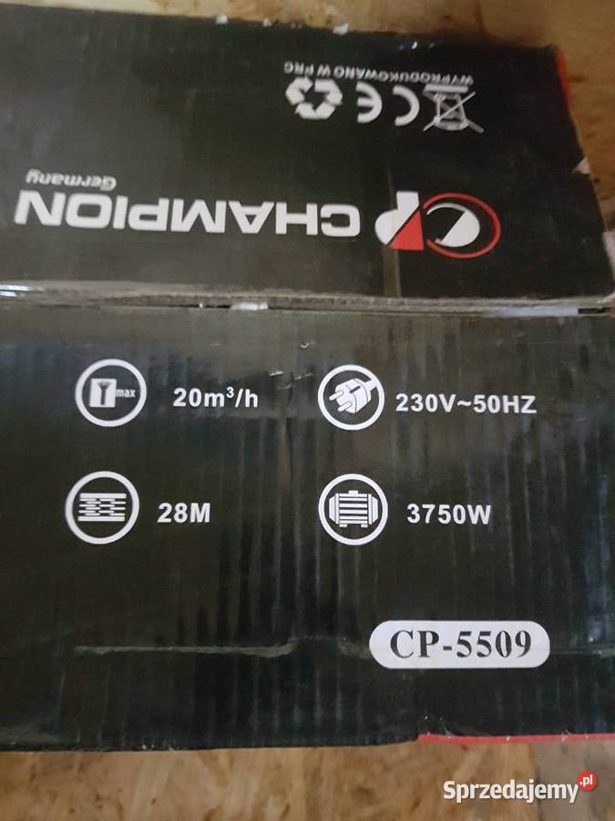 POMPA DO SZAMBA Z NOŻEM ROZDRABNIACZEM 3750W MOC Głogowa