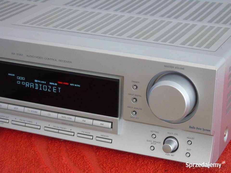 Amplituner JVC RX5062S korektor mocny WYSYŁKA Jasło