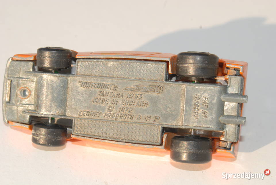 Stara zabawka samochód Matchbox Tanzara No 53 Cieszyn