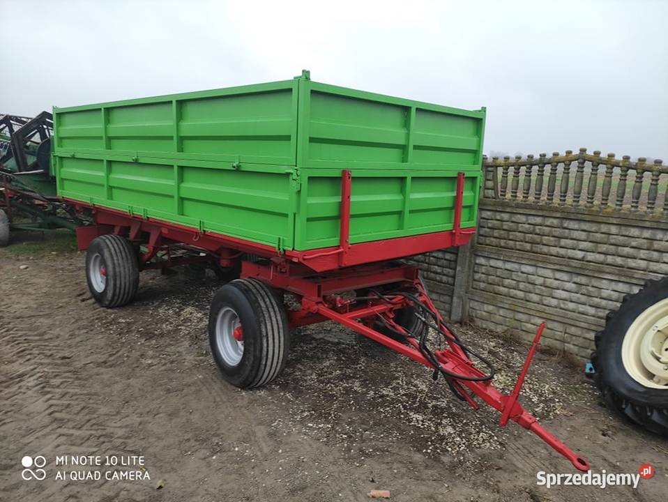 Przyczepa 8 tonowa wywrotka na 3 strony Radom sprzedam