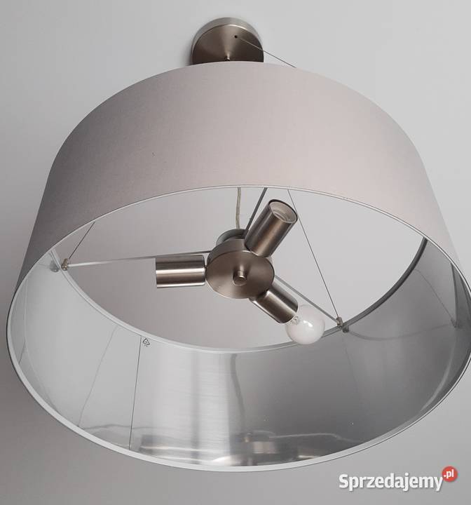 Lampa wisząca z abazurem Lampy wiszące Dom i Ogród