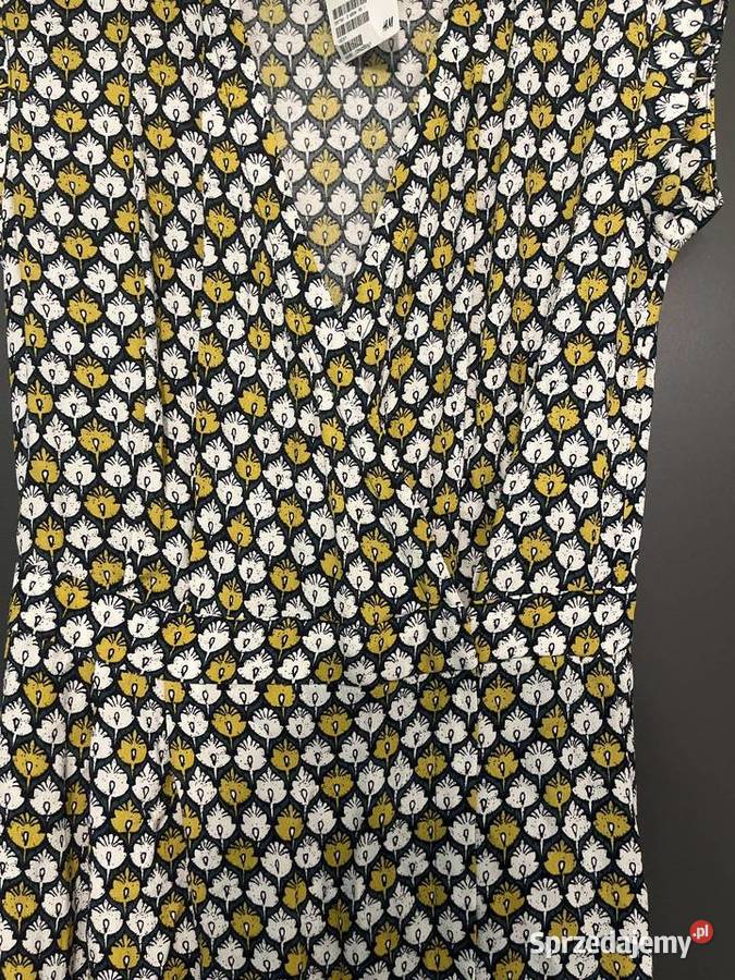 HM sukienka modny wzór hit viscoza nowa 3638 Choszczno