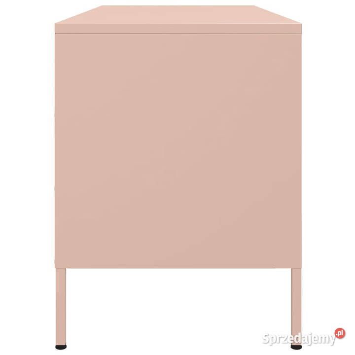 Szafka pod telewizor różowa 1005x39x505 stalowa Warszawa