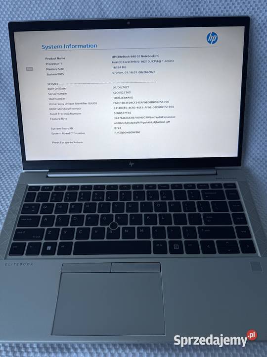 Laptop HP Elitebook 840 G7 i5 Kraków