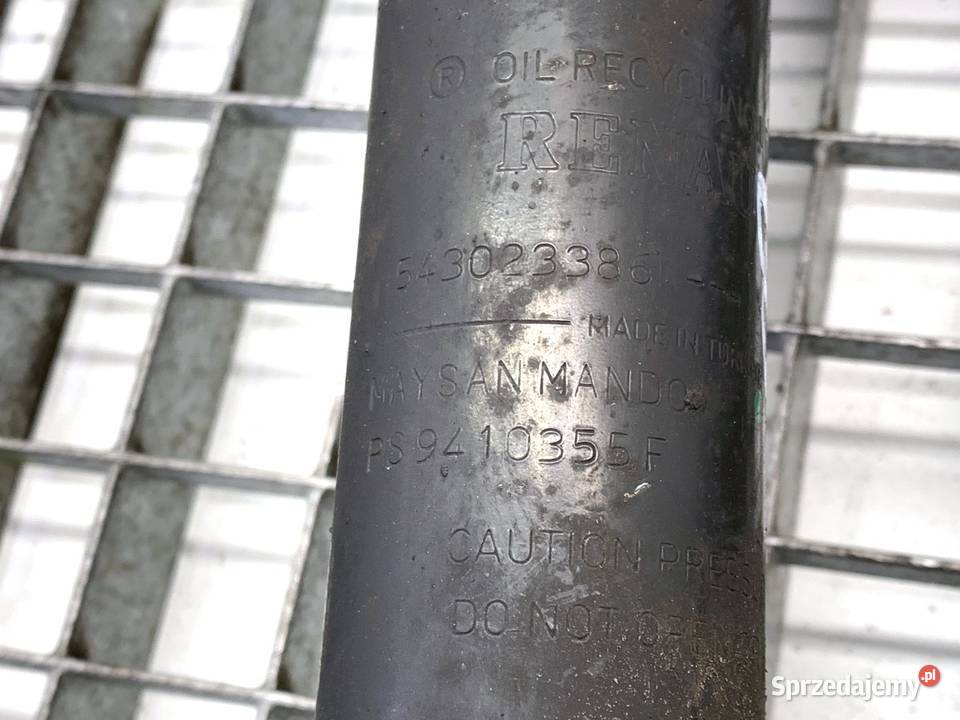 AMORTYZATOR PRAWY PRZÓD ZE SPRĘŻYNĄ RENAULT CLIO