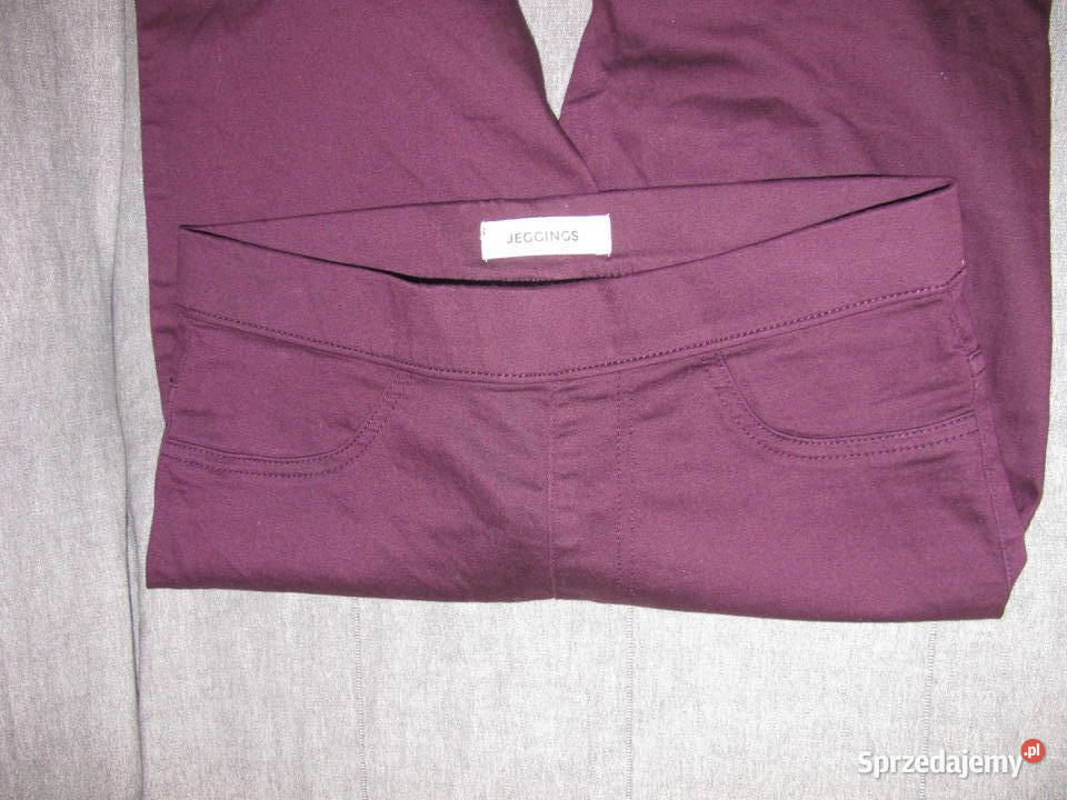 JEGGINGS purple purpurowe S Rozmiar 36(S) lubelskie Zamość