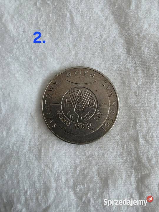 Moneta światowy dzień żywności Poznań